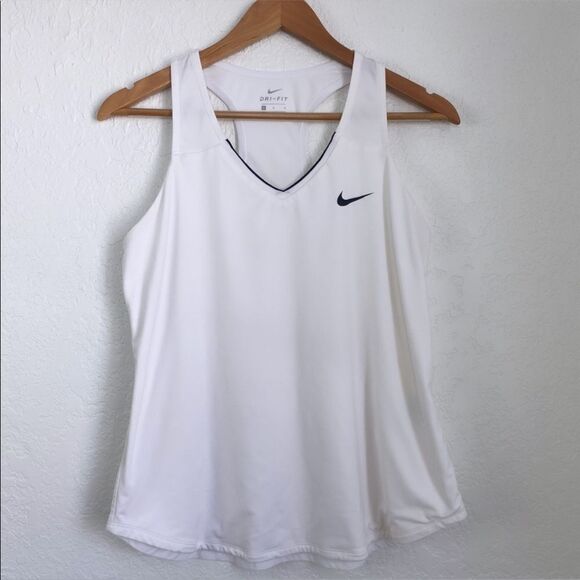 Ladies Nike Racerback Gym Top Sz L - Picture 1 of 6